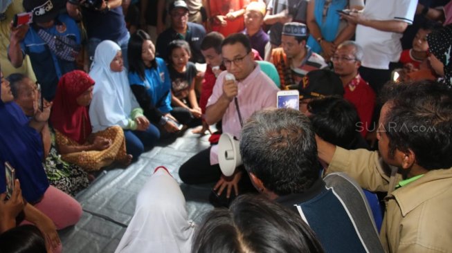 Aniesn Baswedan. (Suara.com/Fakhri)