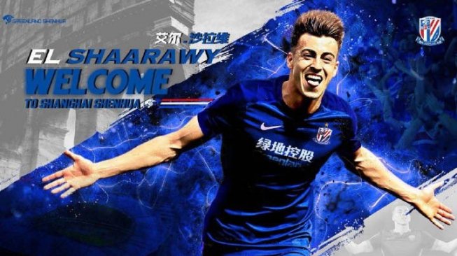 Tinggalkan AS Roma, Stephan El Shaarawy Resmi Gabung Shanghai Shenhua