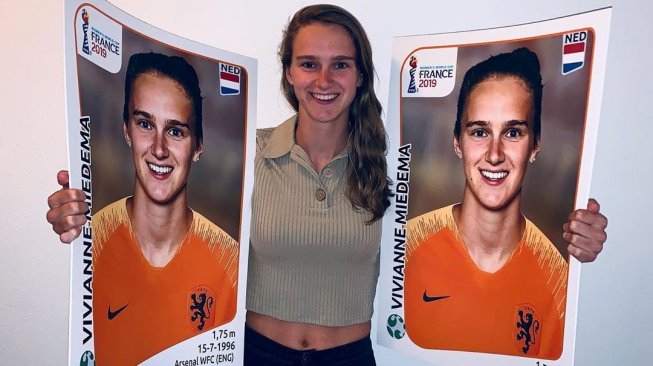 Imutnya Vivianne Miedema, Striker Timnas Belanda di Piala Dunia Wanita 2019