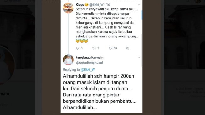 Cuitan Tengku Zul dianggap menghina pembantu (Twitter)