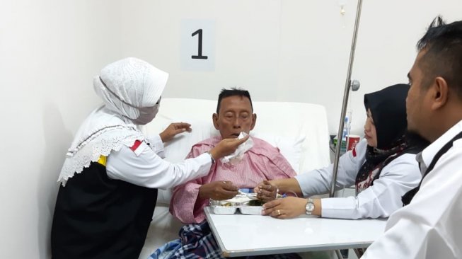 Klinik Kesehatan Haji Indonesia (KKHI) Madinah sudah mulai beroperasi menangani pasien. (Dok. Kemenkes)