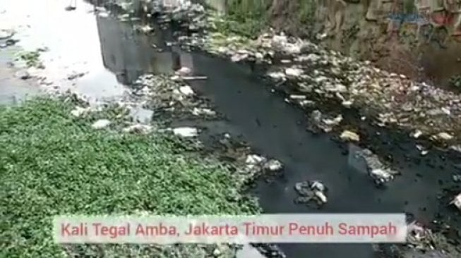 Kali di Jaktim Penuh Sampah, Warganet : Kok Jakarta Makin Rusak?