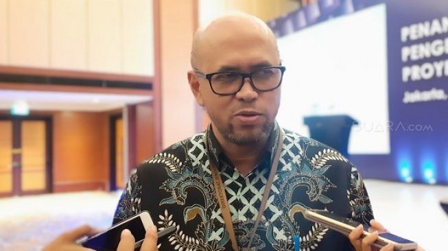 Kepala BPJT Kementerian PUPR, Danang Parikesit. (Suara.com/Achmad Fauzi).