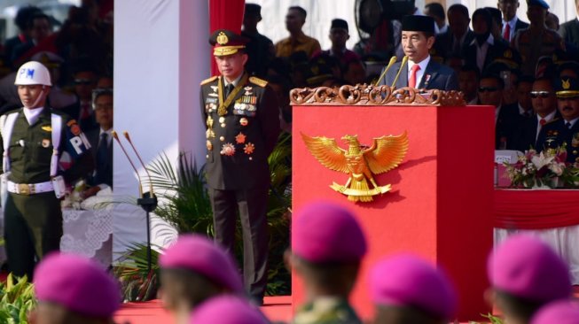 Presiden Jokowi Ingatkan Polri Ancaman Konflik Sosial dan Kejahatan