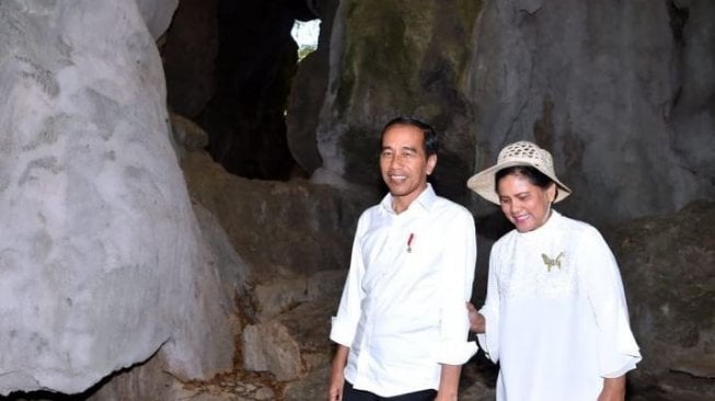 Jokowi Sambangi Gua Batu Cermin, Situs yang Berabad Lalu di Dasar Laut