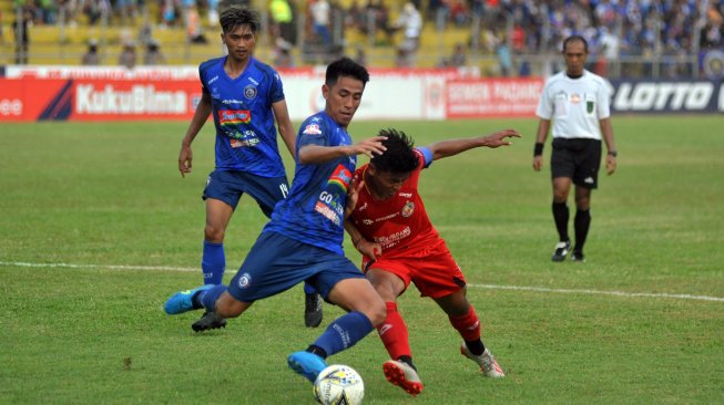 Hasil Liga 1 2019: Taklukkan Semen Padang, Arema FC Perbaiki Posisi