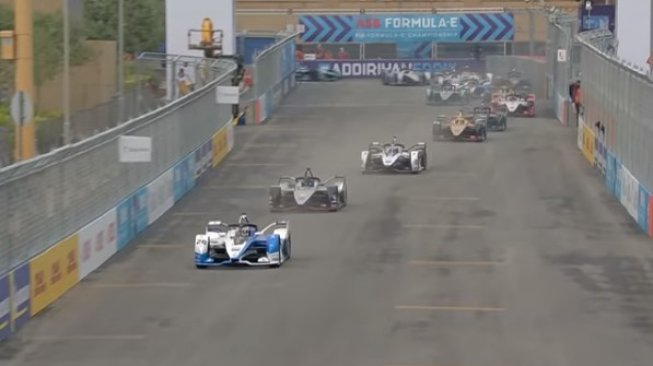 Ajang Balap Formula E. (YouTube/ABB Formula E)