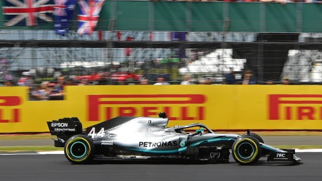 Lewis Hamilton Kembali Rajai GP Inggris, Bottas Runner-up