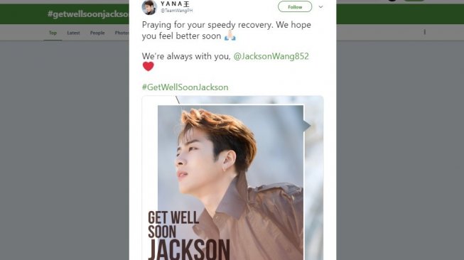 #GetWellSoonJackson Trending di Twitter, Kenali Penyebab Cedera Punggung