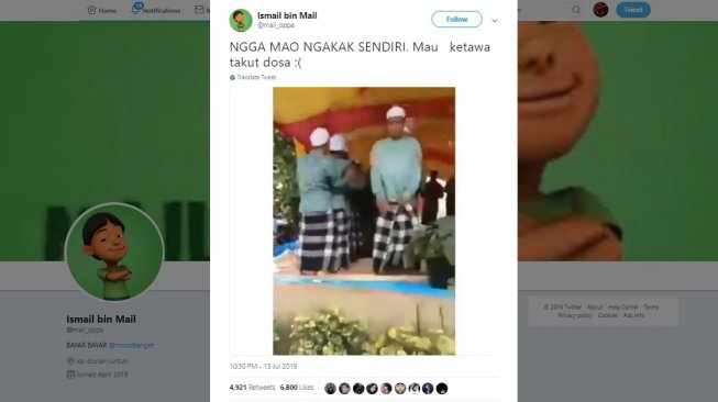 Kelewat Heboh, Aksi Santri Sholawatan Ini Berujung Apes!