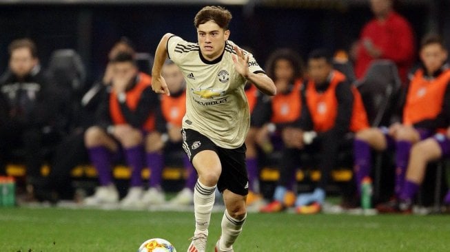 Berharap Sukses Besar di Man United, Giggs Jadi Role Model Daniel James