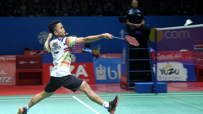 Indonesia Open 2019: Dendam Membara, Anthony Ingin Revans Hadapi Kantaphon