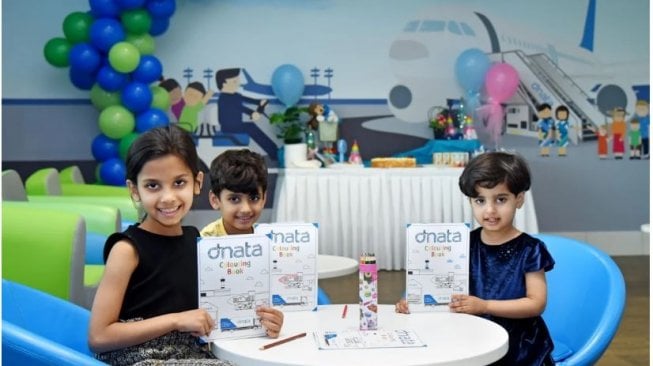 Lounge khusus anak di bandara Dubai (dnata.com)