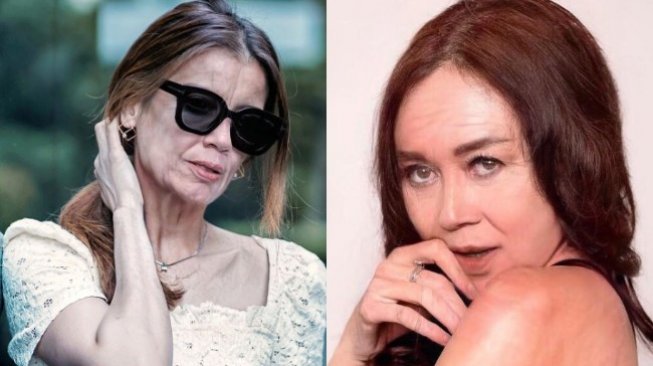 10 Seleb Cewek Ikutan Age Challenge, Jadi Nenek-nenek Cantik!