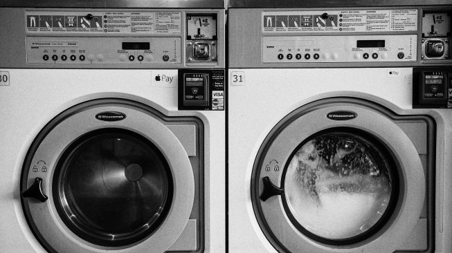 Ilustrasi mesin cuci. (Unsplash/Chrissie K)