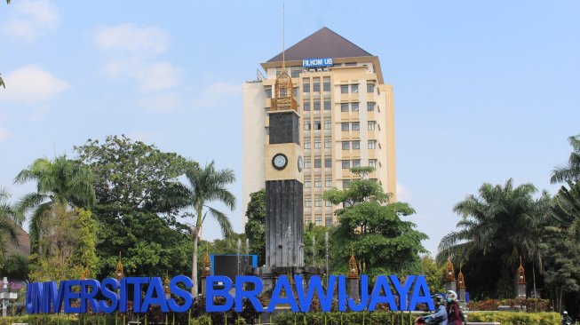 Ilustrasi Kampus Universitas Brawijaya. [Suara.com/Aziz Ramadani]
