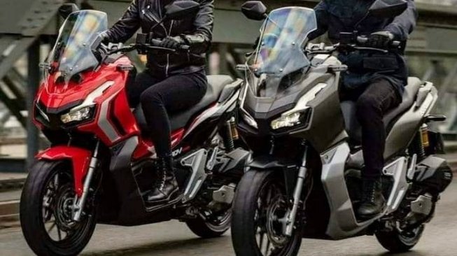 Viral Potret Helm  Bonus Honda ADV  Bentuknya Bikin Geleng 