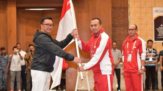 Kukuhkan Kontingen ASG 2019, Menpora Optimistis Bisa Juara