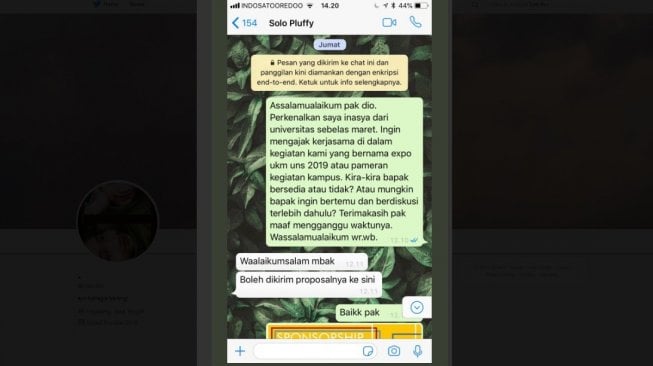 Penulisnya mengaku atas judul file proposal yang kocak. [Twitter]