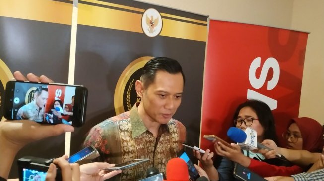 Komandan Kogasma Partai Demokrat, Agus Harimurti Yudhoyono. [Suara.com/Muhammad Yasir]