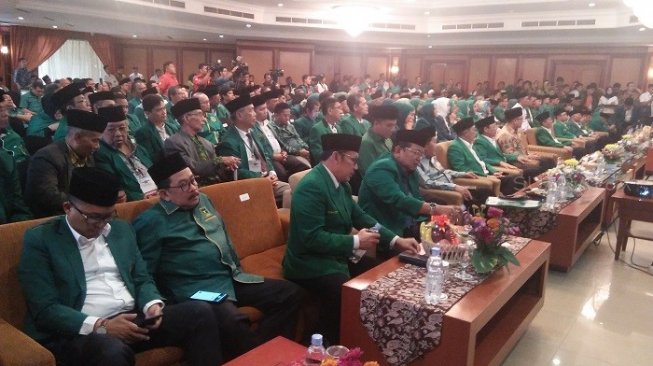 Suasana acara Muktamar ke-IV PPP yang digelar di Serang, Banten. (Suara.com/Yandhi).