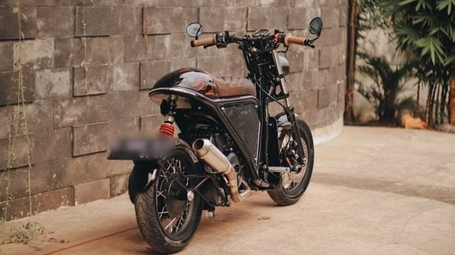 Cadas, Skutik Yamaha Mio YouTuber Ini Dimodifikasi ala Cafe Racer