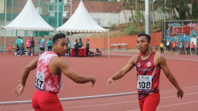 Pesan Khusus Pelari Legendaris Indonesia untuk Sprinter Kembar Rico-Richi