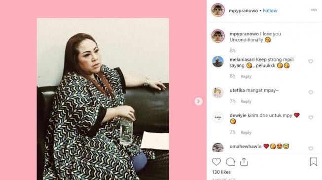 Keluarga Nunung mengungkap kasih sayang di Instagram. [instagram/mpypranowo]