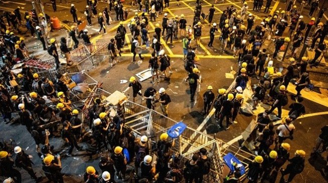 Buntut Larangan Bertopeng, WNI di Hong Kong Diimbau Jauhi Aksi Demonstrasi