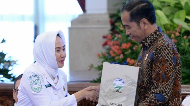 Presiden Jokowi Minta BMKG Terbuka Sampaikan Daerah Potensi Rawan Bencana