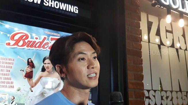 Rafael Tan di CGV Grand Indonesia, Jakarta Pusat, Rabu (24/7/2019). [Sumarni/Suara.com]