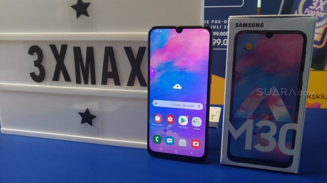 Samsung Hadirkan Galaxy M30, Punya Baterai Jumbo!