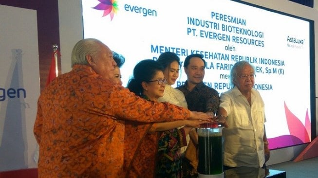 Menkes Resmikan Pabrik Bioteknologi Mikroalga Pertama di Asia Tenggara