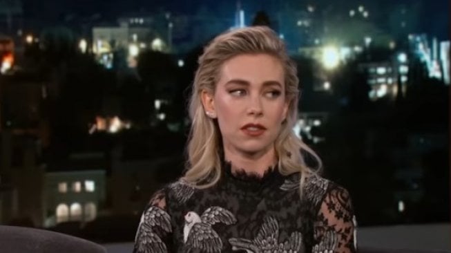 Vanessa Kirby. (YouTube/Jimmy Kimmel Live)
