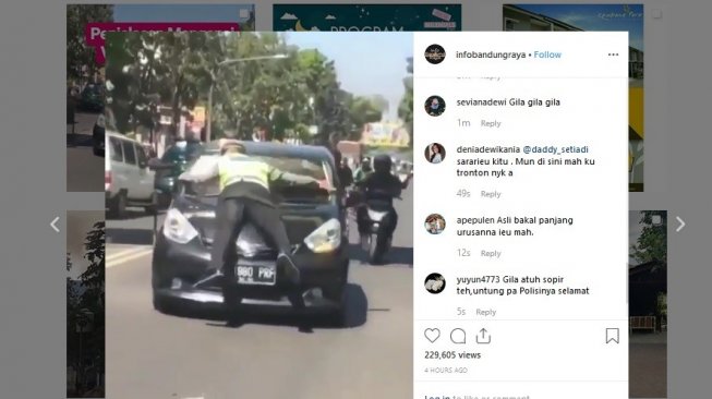 Viral Polantas Diseruduk Mobil, Begini Kisah Sebenarnya