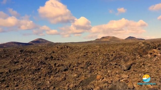Pulau Lanzarote, tempat astronaut berlatih ke Mars (youtube.com/Visit Lanzarote)