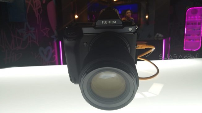 Fujifilm GFX100. [Suara.com/Lintang Siltya Utami]