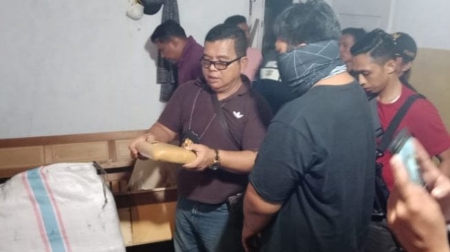 Usai Tangkap HF, Polres Lima Puluh Kota Sita 50 Kilogram Ganja Kering