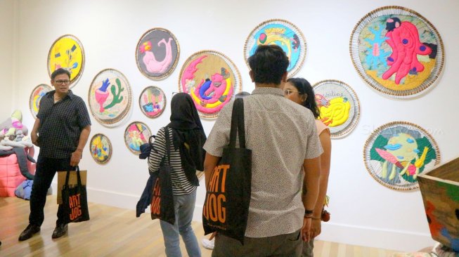 Hari Pertama ARTJOG MMXIX, Pengunjung Padati Jogja National Museum