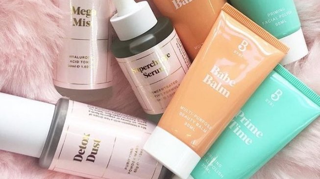 Ilustrasi vegan skincare. (Instagram/@bybibeauty)