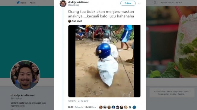 Rekomendasi Tujuhbelasan, Lomba Balap Karung Bocah Ini Bikin Ngakak