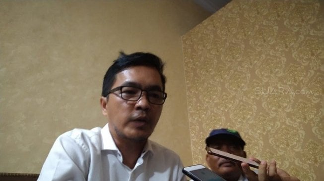 Kepala Seksi Pidana Khusus Kejari Kota Bogor, Rade Satya. (Suara.com/Rambiga).