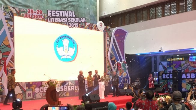 Festival Literasi Sekolah ke-3 Resmi Dibuka Mendikbud di Jakarta