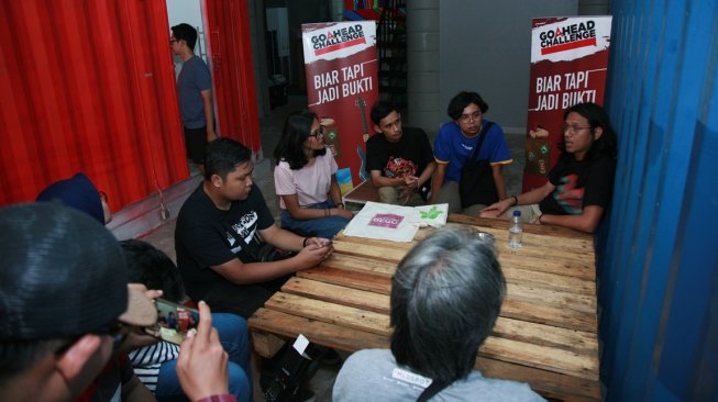 Salah satu kegiatan di Go Ahead Challenge Creative Academy. [Go Ahead Challenge]