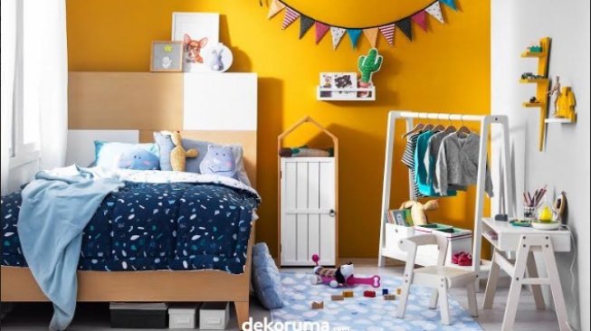 Buat Si Kecil Makin Betah, Ini 6 Trik Menciptakan Kamar Tidur Anak Ideal