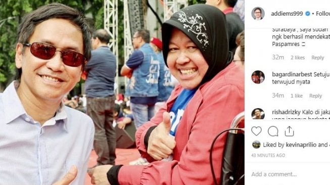 Kagumi Tri Rismaharini, Addie MS Sentil Jokowi Begini...