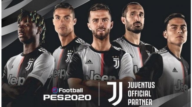 Juventus dalam Pes 2020 [Konami].