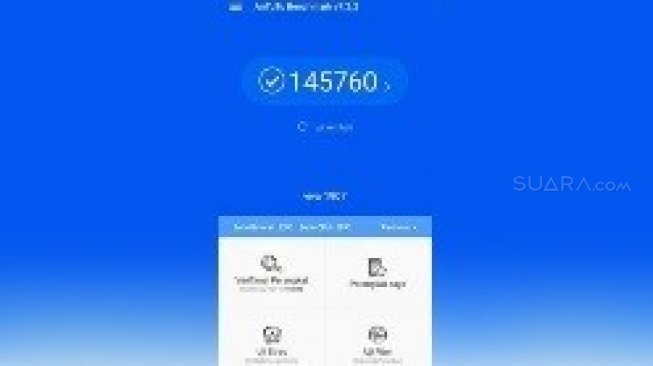 Benchmark Vivo S1. [Suara.com/Tivan Rahmat]