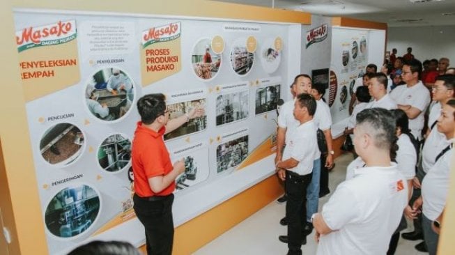 Ajinomoto Indonesia melakukan inovasi dengan meresmikan “Ajinomoto Visitor Center” di area Pabrik Karawang (NEF), Jawa Barat, pada Kamis (25/7). (Dok Ajinomoto)