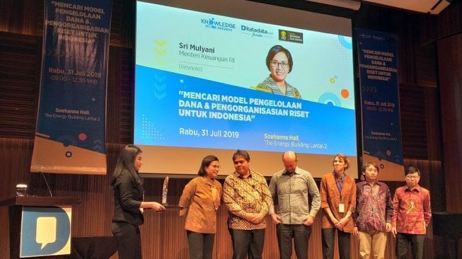 Dana Riset Capai Rp 35,7 Triliun, Sri Mulyani Sebut Itu Kecil